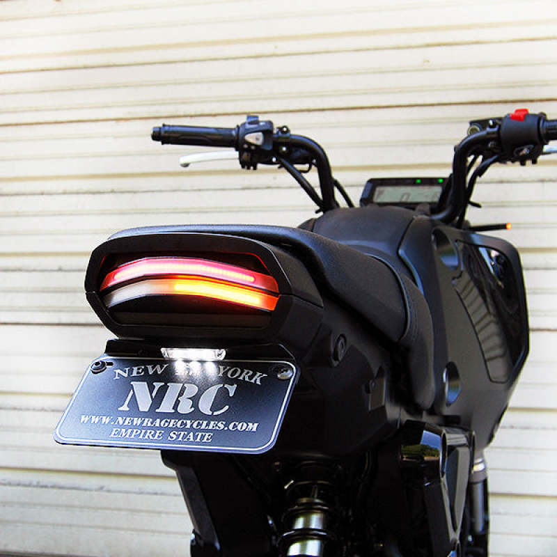 Honda Grom Fender Eliminator Kit - New Rage Cycles - Plug & Play - Black - `21-`27